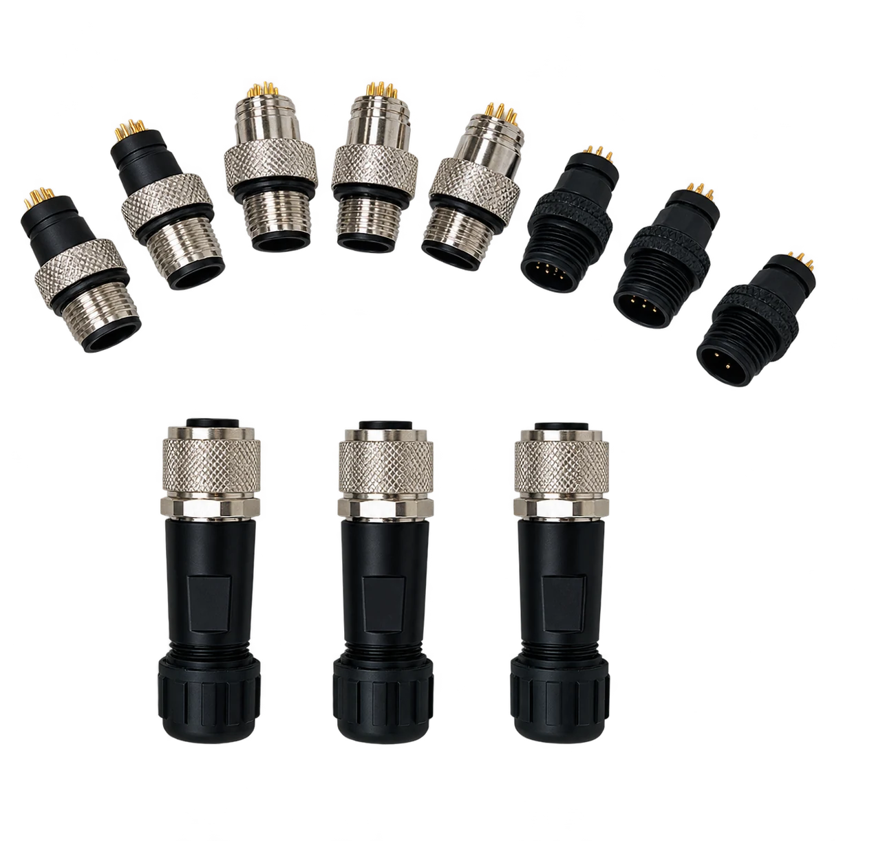 Кабельные разъемы и приборные розетки GLOBIX M12